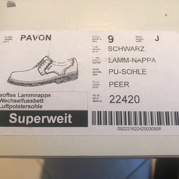 Sioux Germany Men’s extrawide Black Shoes 9J - Picture 5 of 8